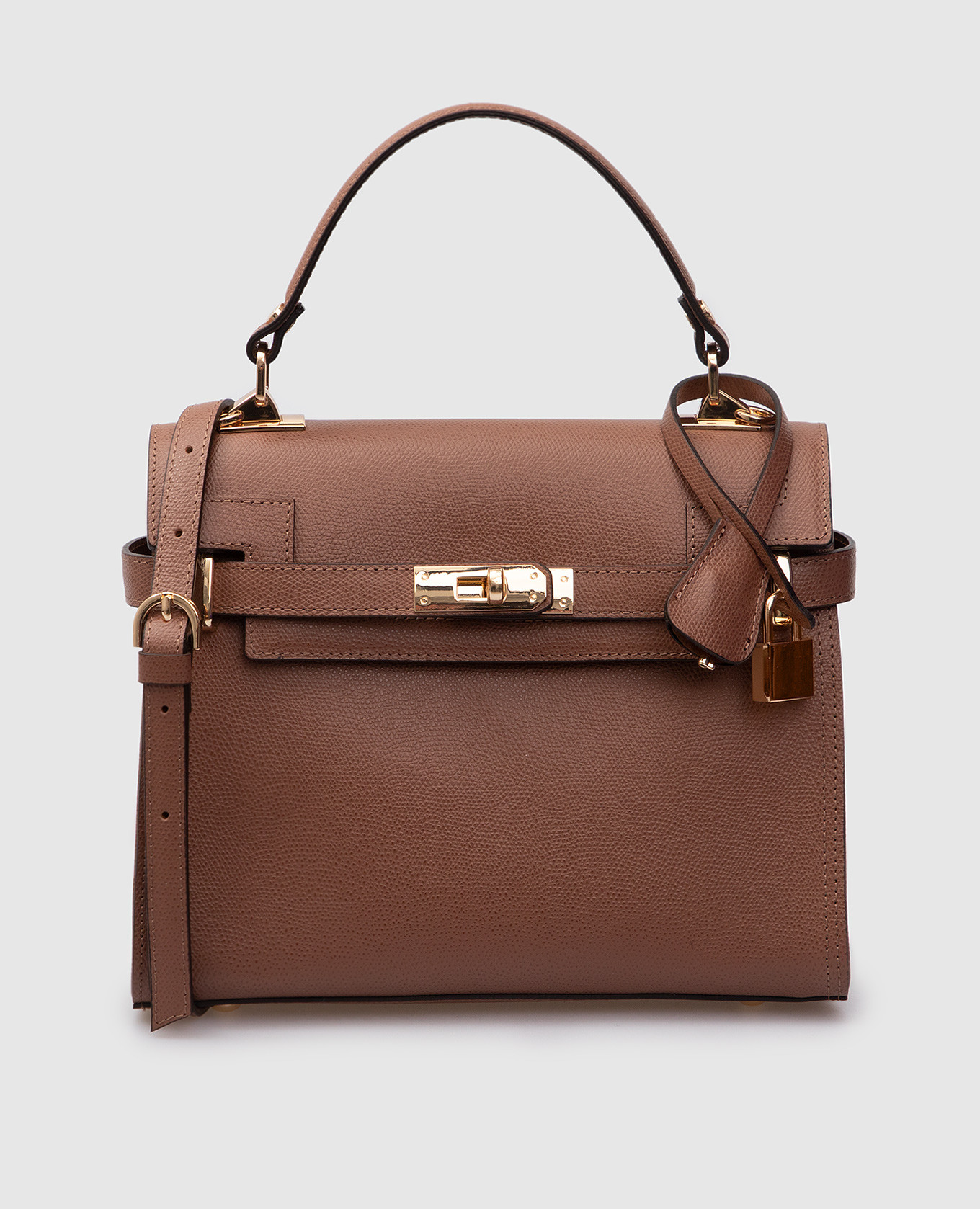 

Коричневая кожаная сумка Palmell, Коричневый, Маленькие сумки