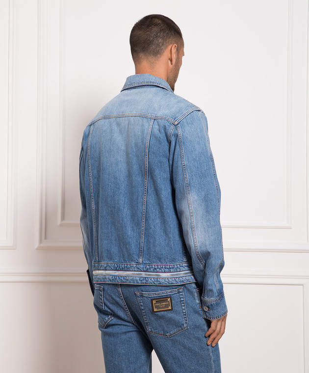 Buy Balmain Distressed-effect Denim Jacket - Blue At 65% Off