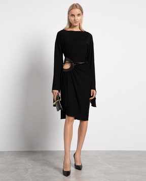 Tom Ford Черное платье миди на запах ABJ727JEX019