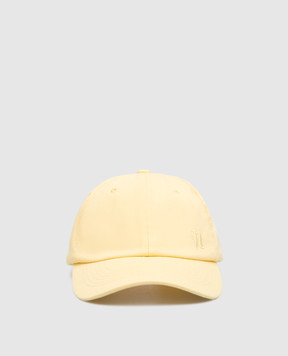 Nanushka Желтая кепка Amoy с вышивкой логотипа NU23RSHT00512