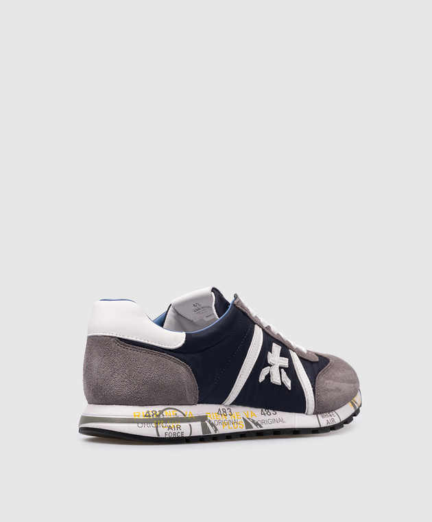 Premiata Серые комбинированные кроссовки LUCY LUCY изображение 3