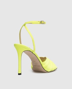 Jimmy Choo Зелені босоніжки Basil BASILSANDAL95BIV