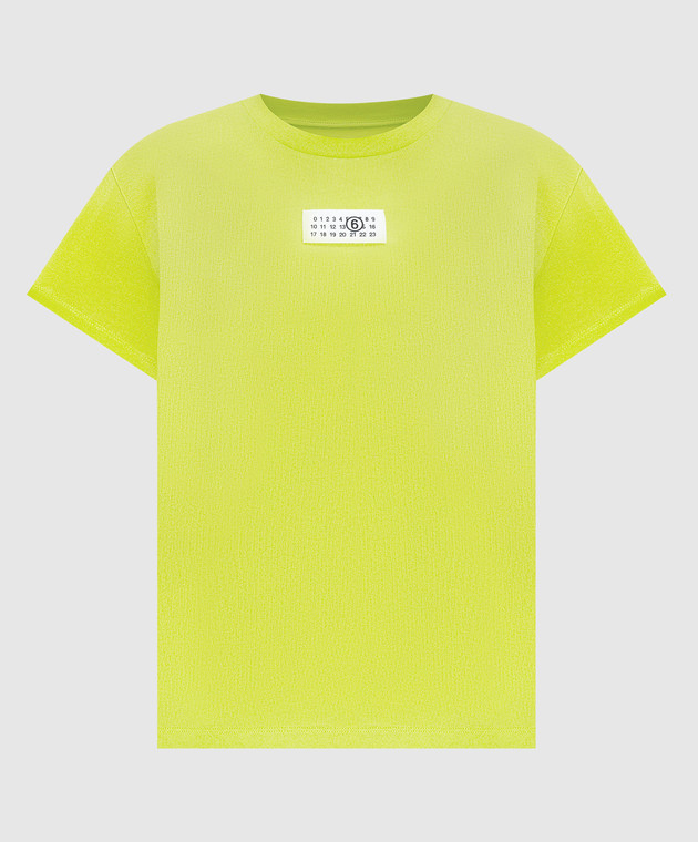 Maison Margiela MM6 Green t-shirt with logo S52GC0311S24312