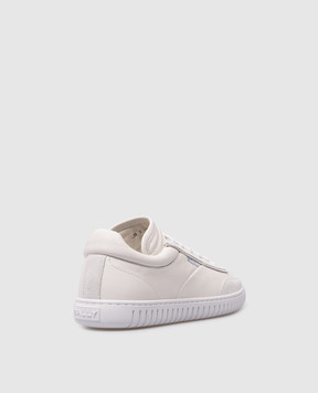 Bally Белые кожаные кеды Parrel WK005FVT012
