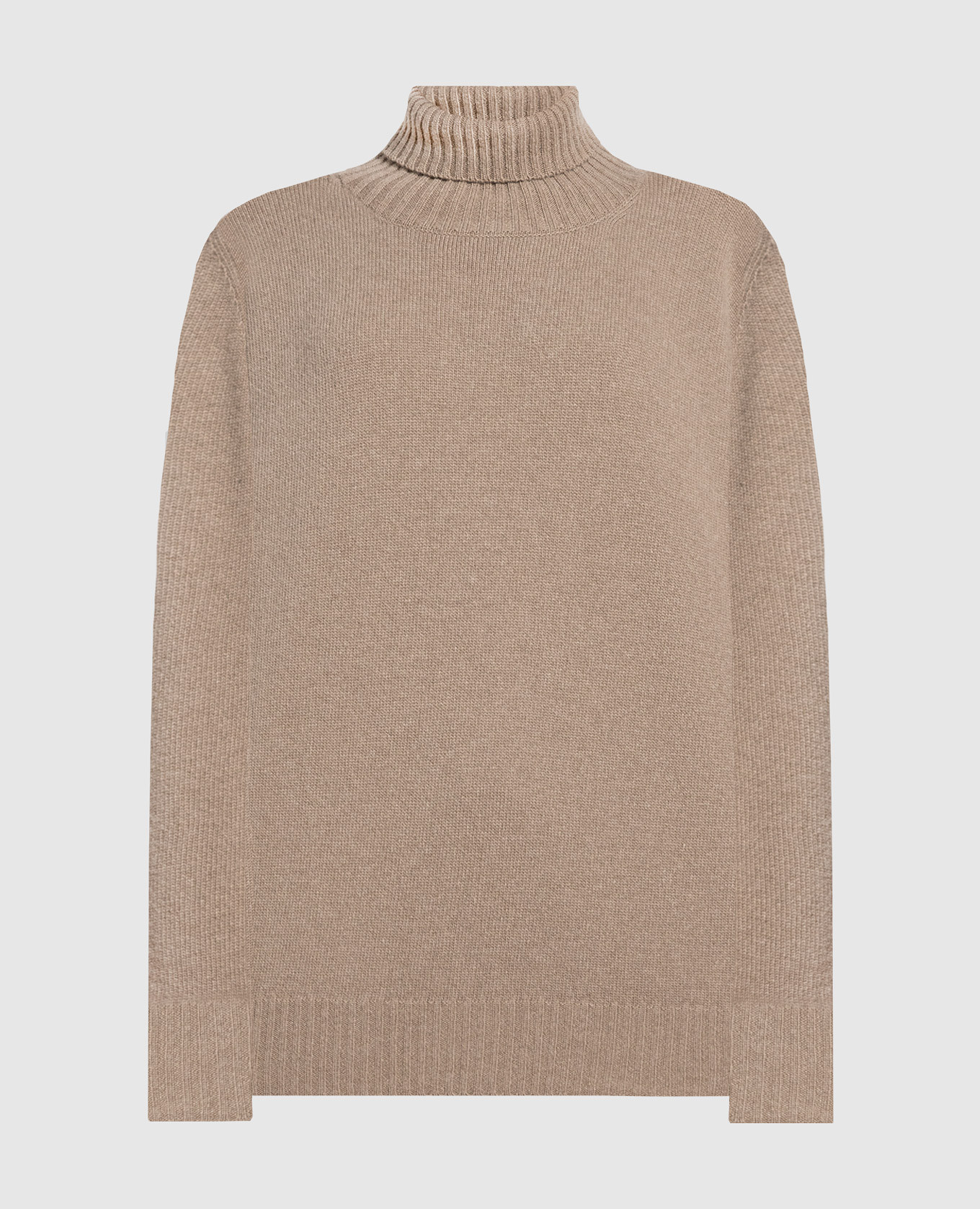 Manu brown wool and cashmere sweater