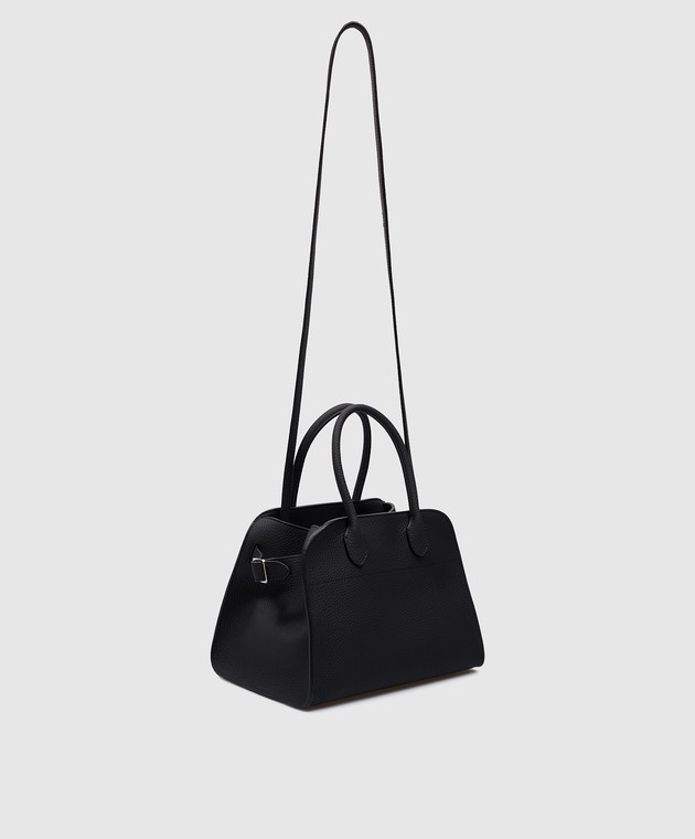 The Row Margaux black leather tote bag W1190L133 image 3
