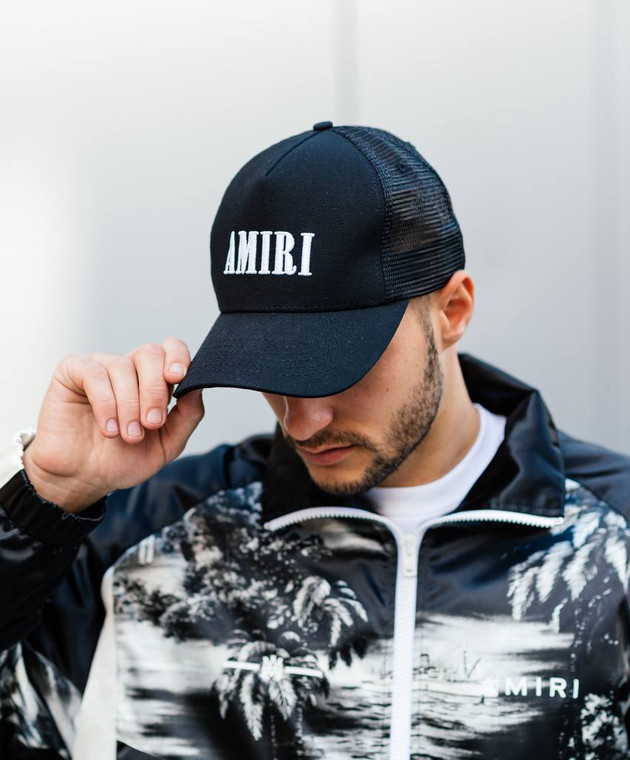 U*k様 【AMIRI】MA CREST TRUCKER HAT AMIRI - MA Crest Trucker Hat in Black | MARAIS