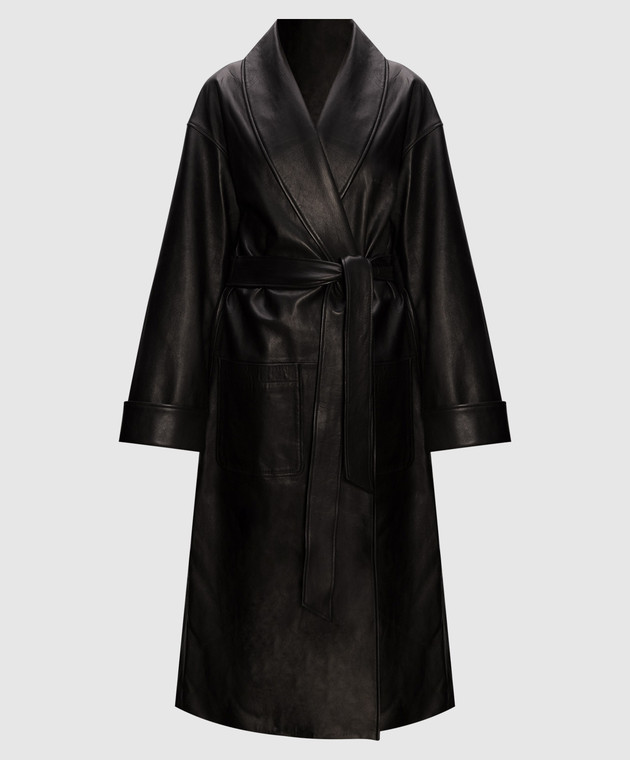 Alexander Wang - Черный кожаный плащ 1WC3233236 купить в Symbol