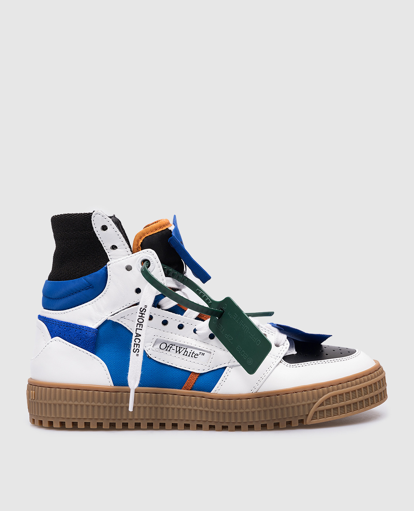 

Комбинированные хайтопы 3.0 Off Court с фактурным логотипом, Разноцветный, Кроссовки