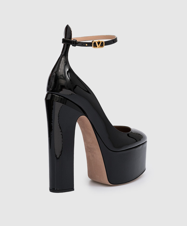 Valentino Black patent leather shoes TAN-GO 3W2S0DQ3VNE image 3