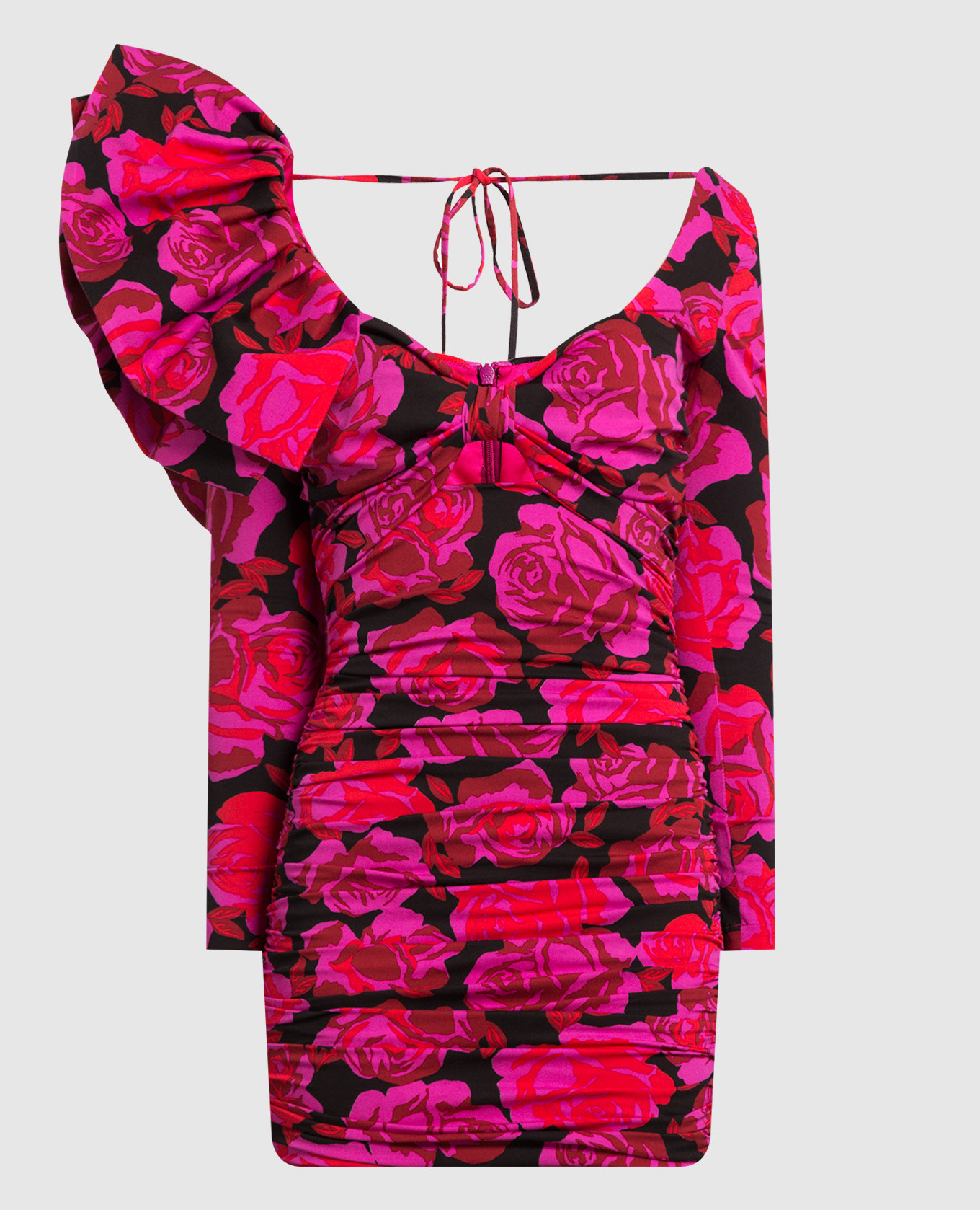 

Платье мини Rose в цветочный принт, Розовый, Коктейльные платья