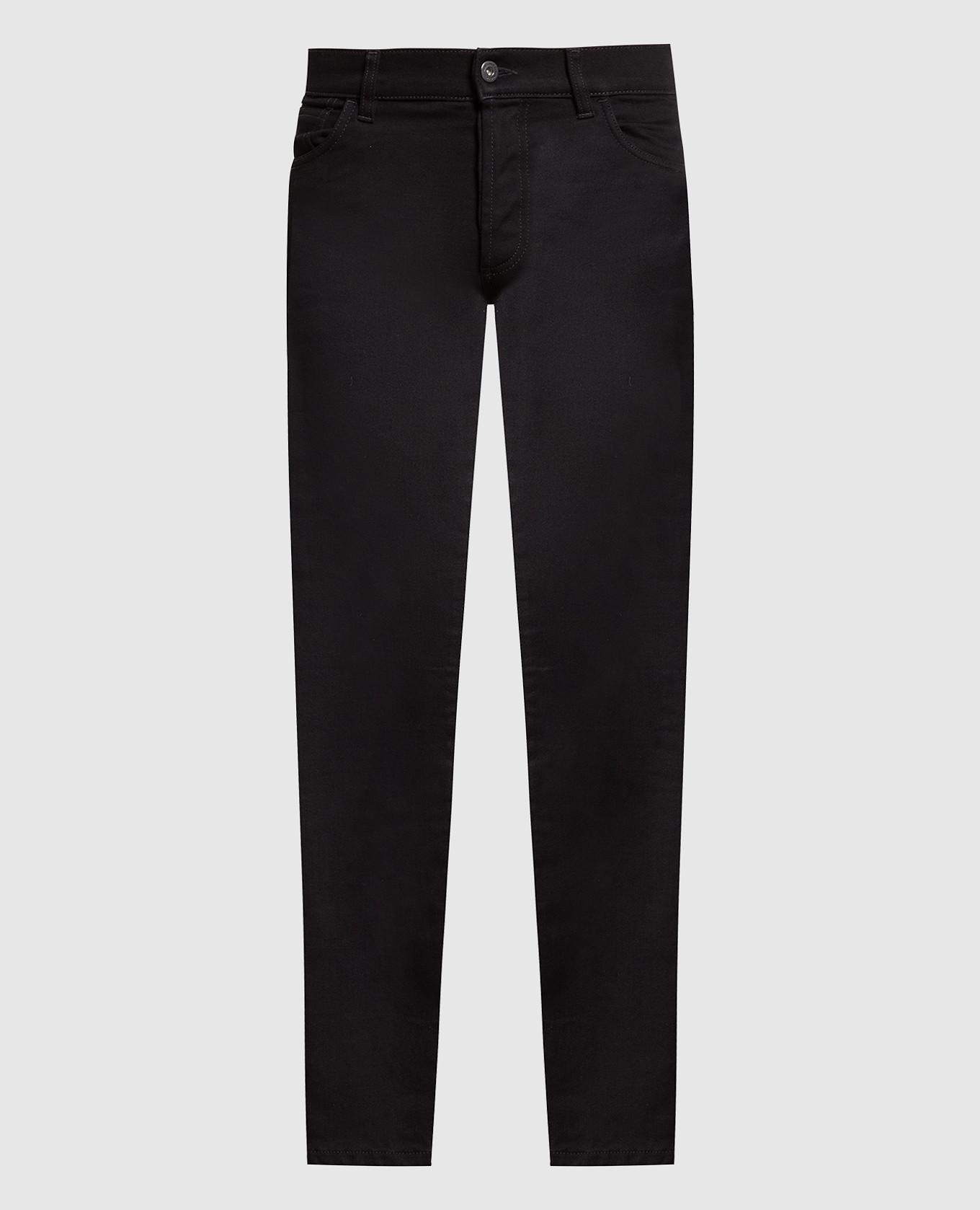 Black jeans with contrasting TEMPERA CROSS logo