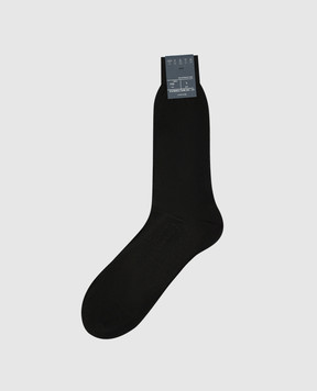 Bresciani Чорні шкарпетки MC009UN0006XX