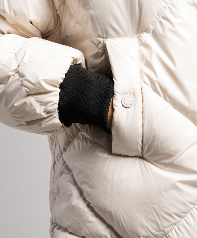 Max Mara Weekend Бежевый пуховик Kurt KURT изображение 5