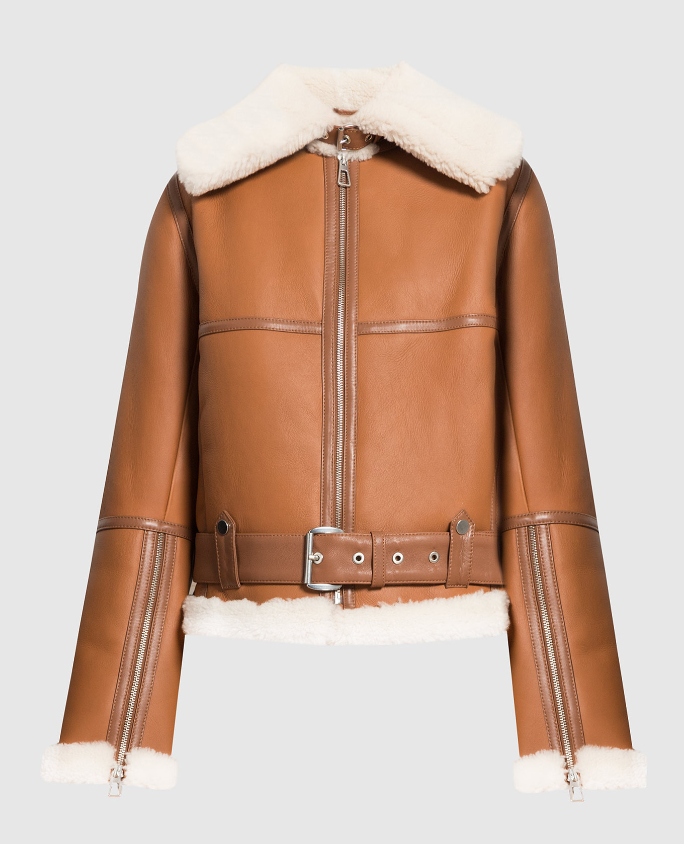 

Коричневая дубленка, Коричневый, Дубленки