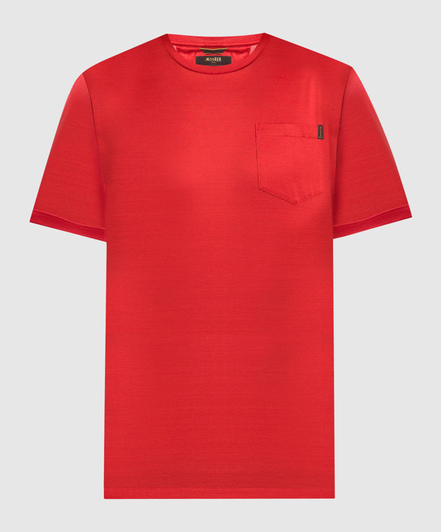MooRER Red T-shirt BRUZIO-JCL BRUZIOJCL