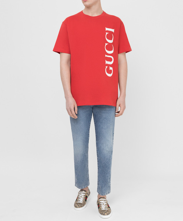 Gucci - Красная футболка 565806XJB2V купить в Symbol