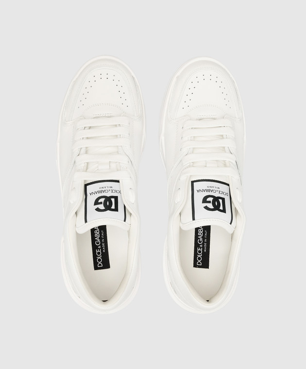 Dolce&Gabbana New Roma white leather sneakers CS2036A1065 image 4