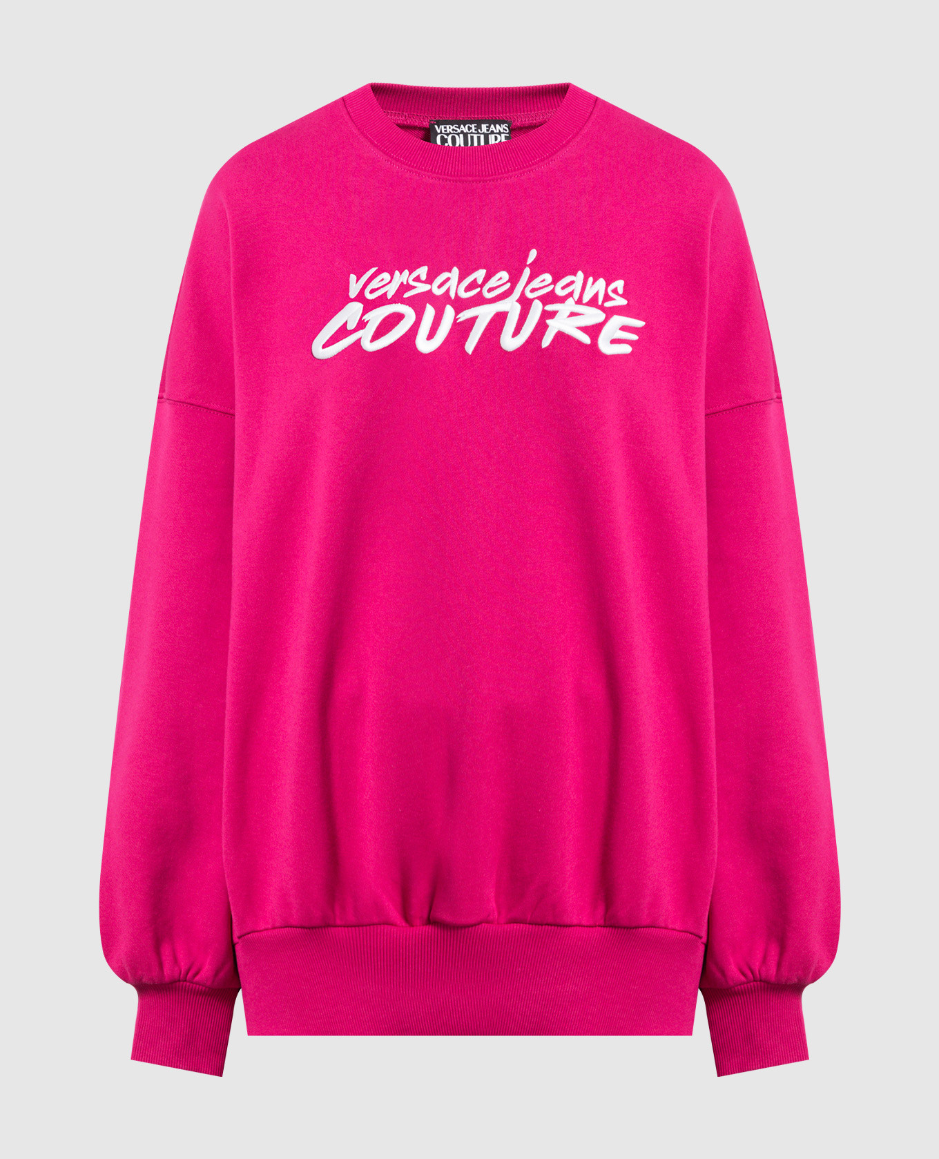 

Розовый свитшот с вышивкой Logo Brush Couture, Свитшоты