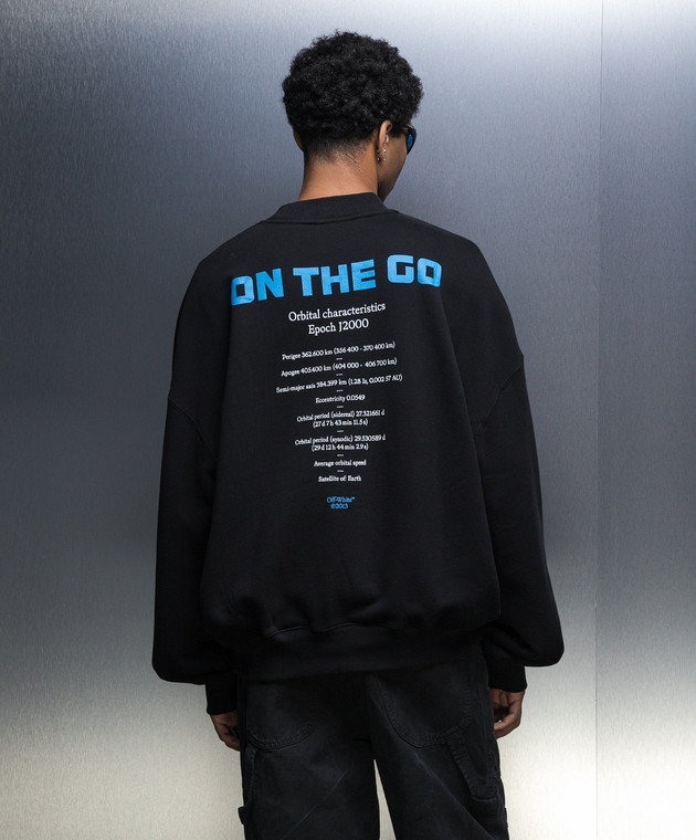 OFF WHITE On The Go Moon Hoodie