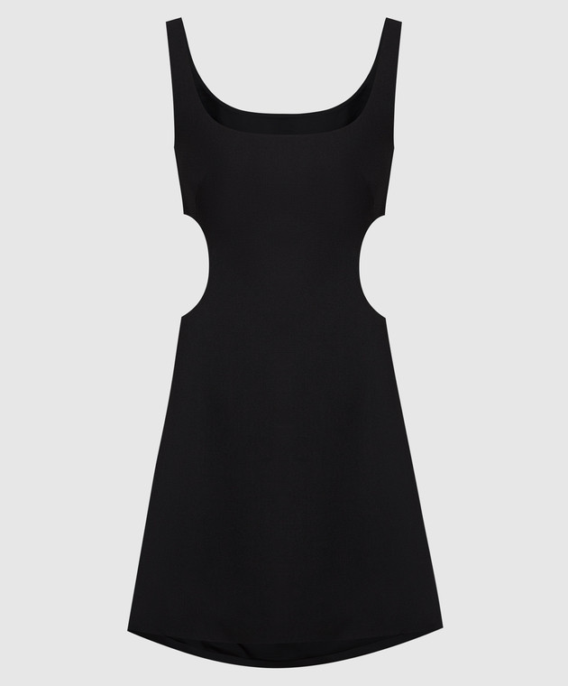 Valentino Black wool mini dress XB0VAYY56W5