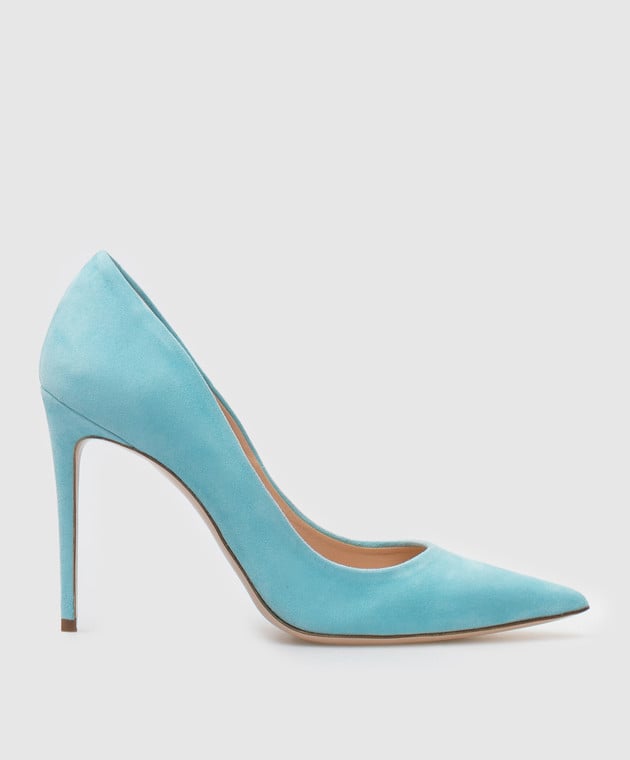 Light blue hot sale suede pumps