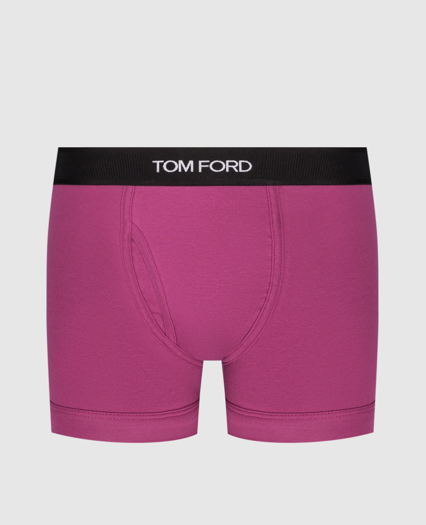 Pink boxer briefs with logo