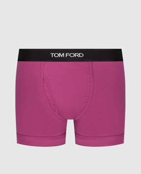 Tom Ford Розовые трусы-боксеры с логотипом T4LC31040
