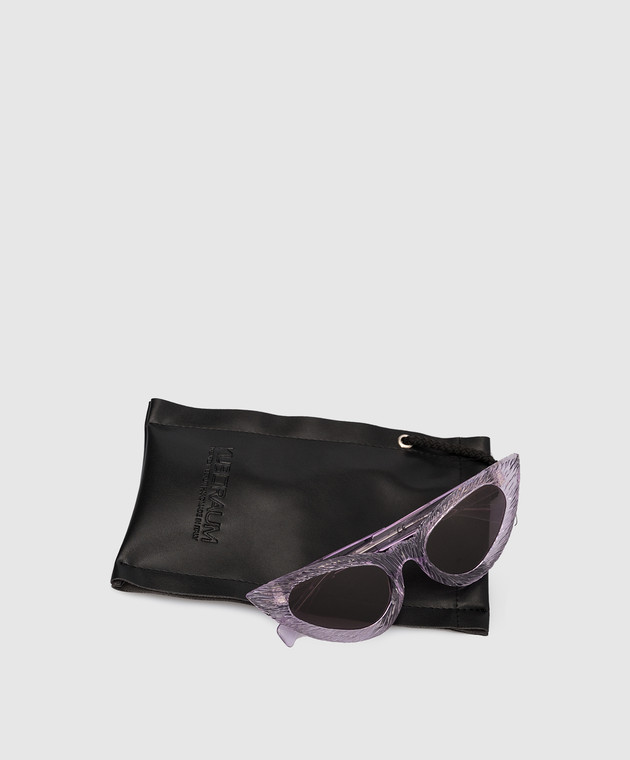 Kuboraum Y3 Purple Sunglasses KRS0Y3FP00BC002Y image 6