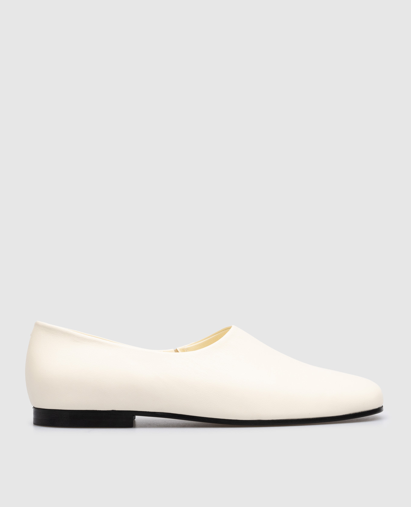 

Белые кожаные туфли Glove Flat, Белый, Туфли