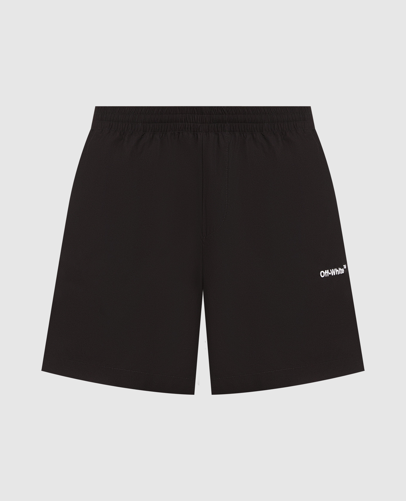 Black shorts with logo