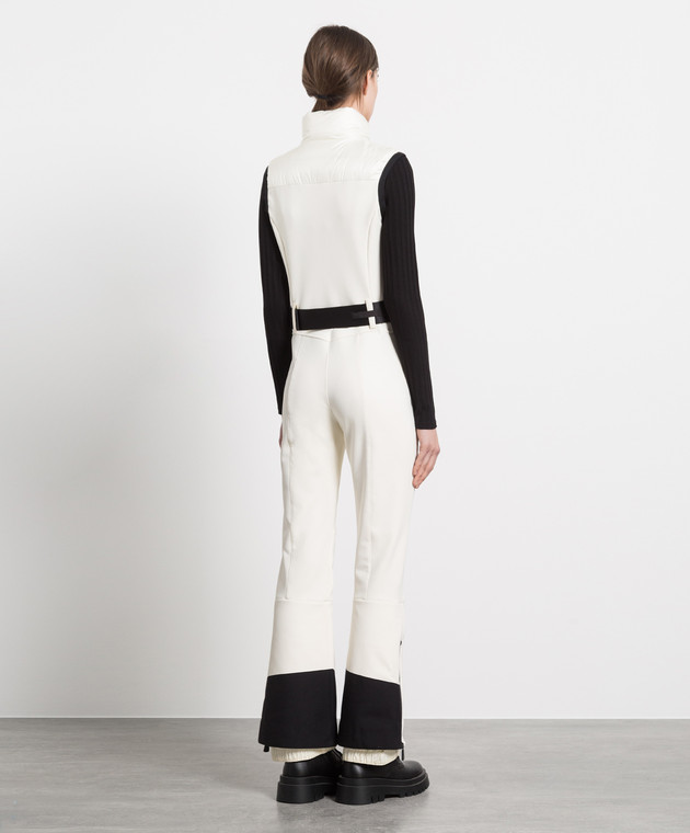 Moncler Grenoble Белый горнолыжный комбинезон Tuta 8P000028909Y изображение 4