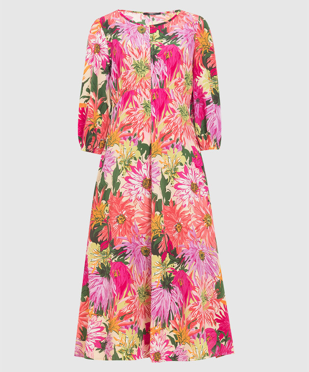 Max Mara Weekend Сукня з шовку в квітковий візерунок LORIA