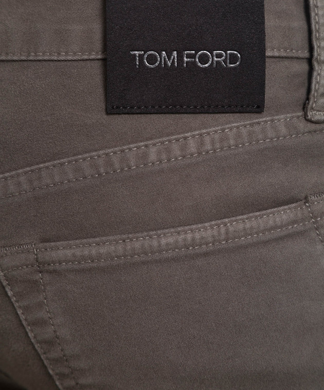Tom Ford Khaki jeans DPS001DMC012S23 изображение 5