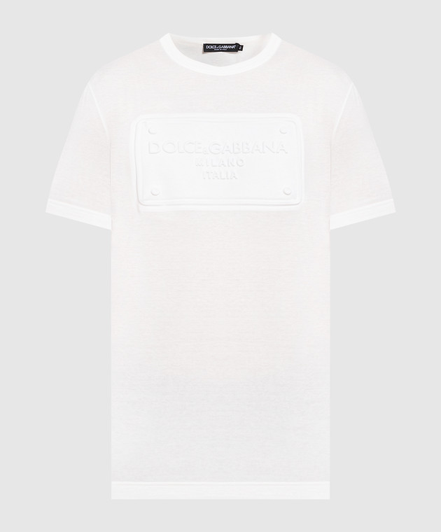 Camiseta blanca dolce gabbana hot sale