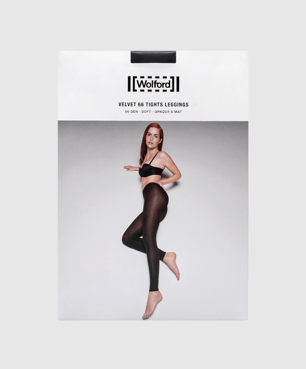 Wolford - Velvet 66 Den black leggings 17017 - buy with European delivery  at Symbol