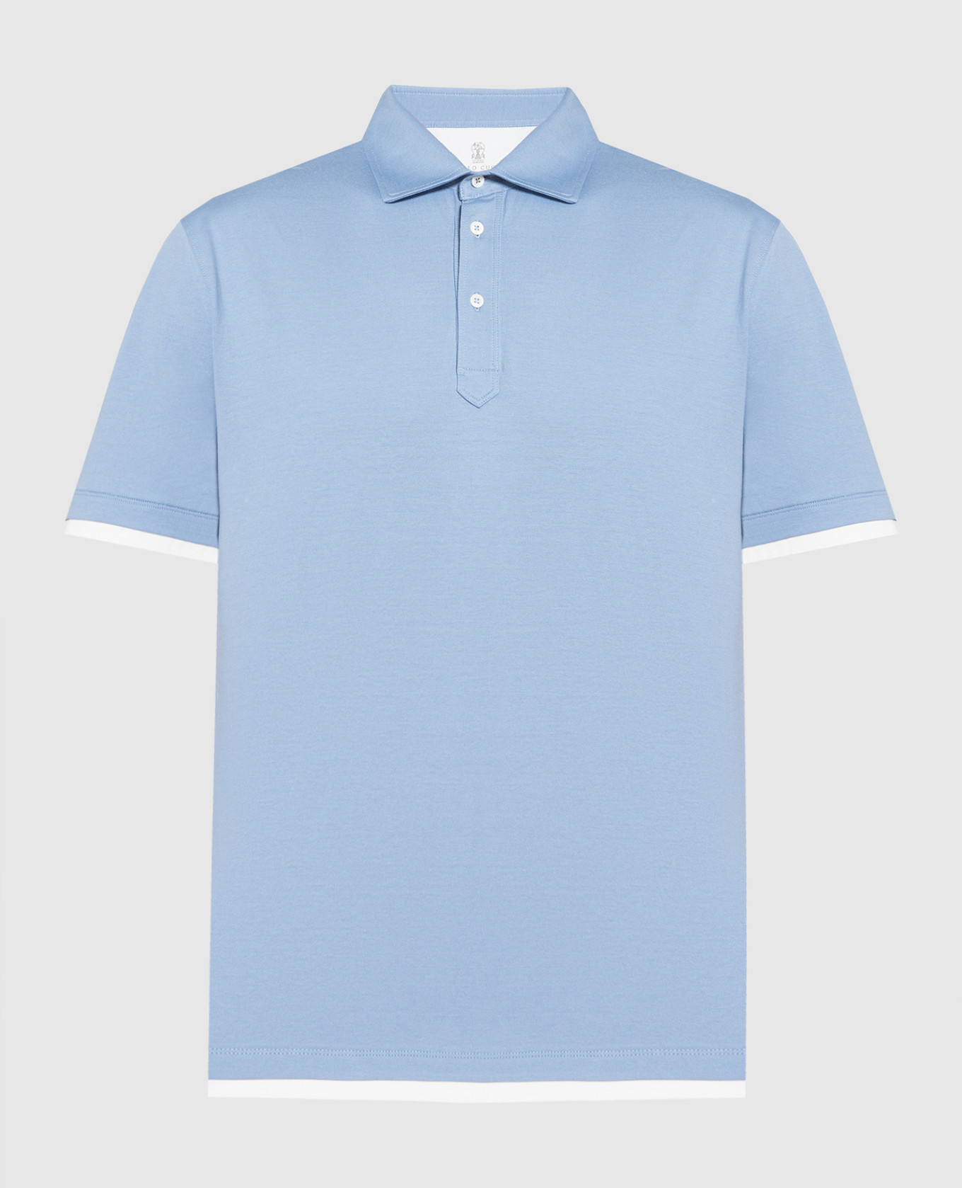 

Голубое поло, Голубой, Поло