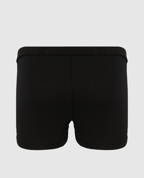 Dolce&Gabbana Чорні труси-бріфи з логотипом M4F01JFUEB0