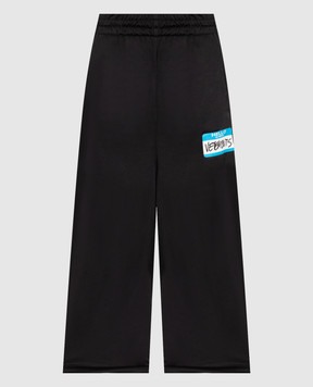 Vetements Черные брюки с логотипом UE63PA401Bw