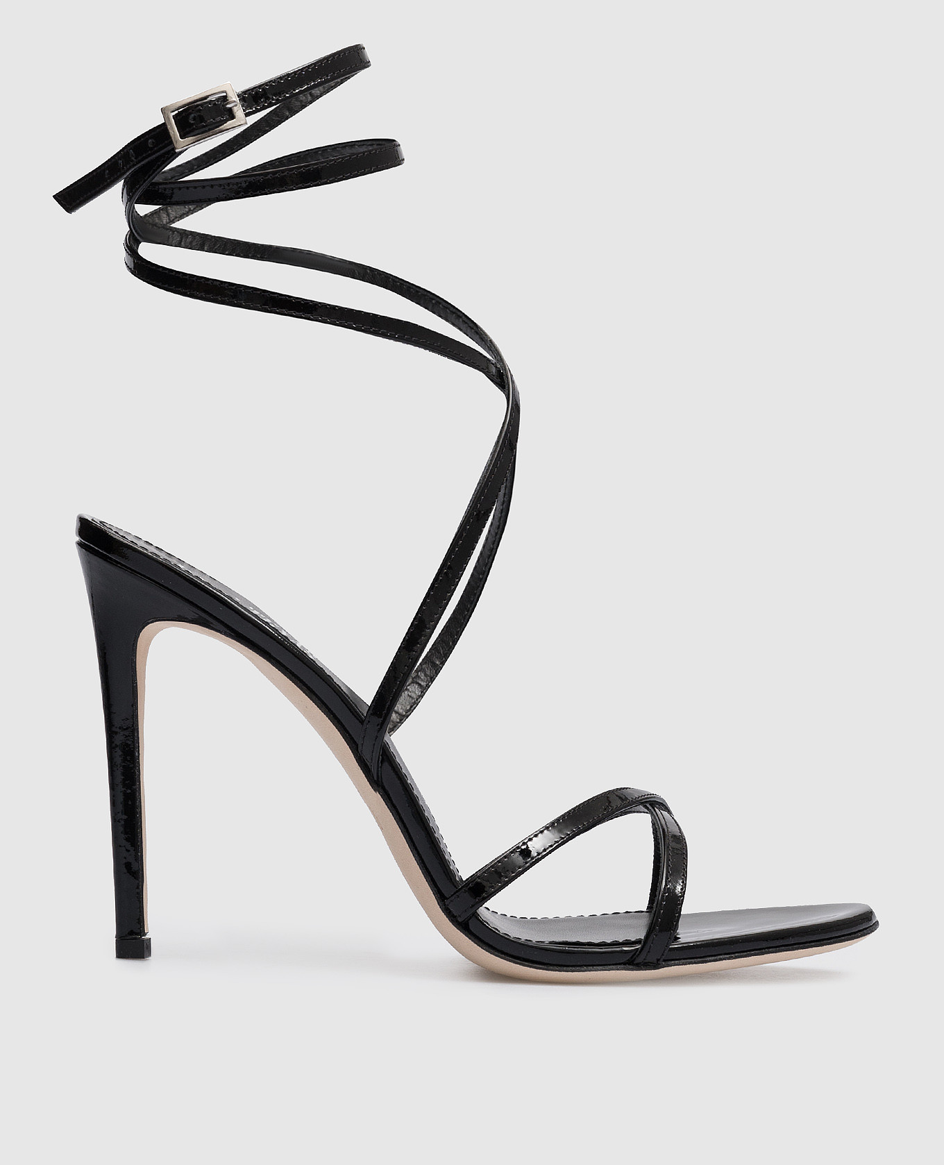 Paris Texas - Zoe black patent leather sandals PX945XVN01 - buy with ...