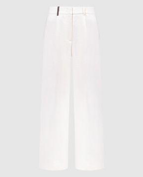 Peserico Белые брюки P0459901961