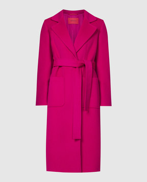 Max & Co Розовое пальто RICCARDO из шерсти RUNAWAY1