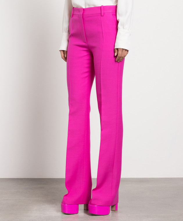 Valentino Pink wool and silk pants 3B3RB5201CF image 3