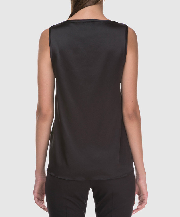 Brunello Cucinelli Черный топ M0C59E0612 изображение 4