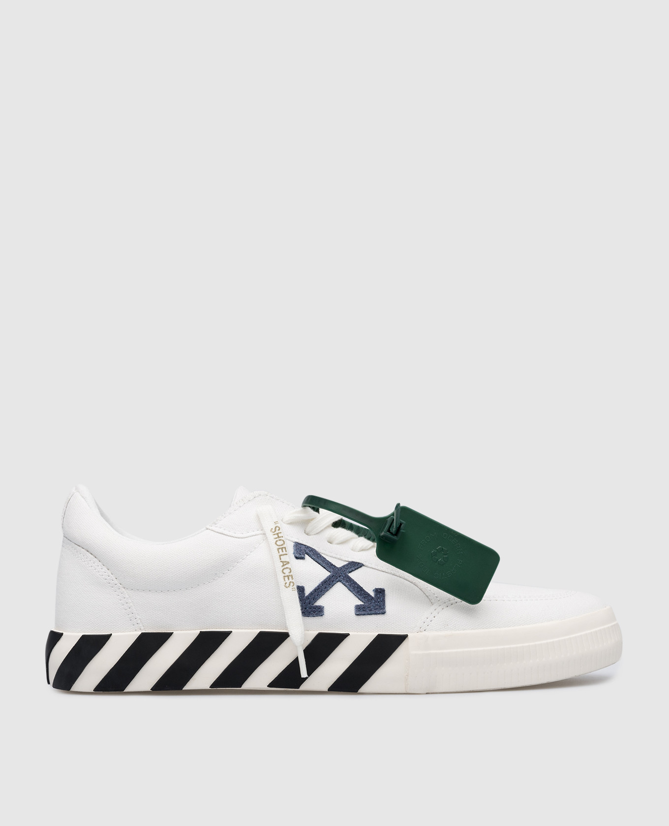 

Белые сникеры Low Vulcanized Canvas, Белый, Кроссовки