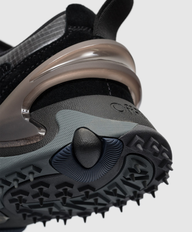 Off-White Черные комбинированные кроссовки ODSY 2000 OMIA190C99FAB003 изображение 5