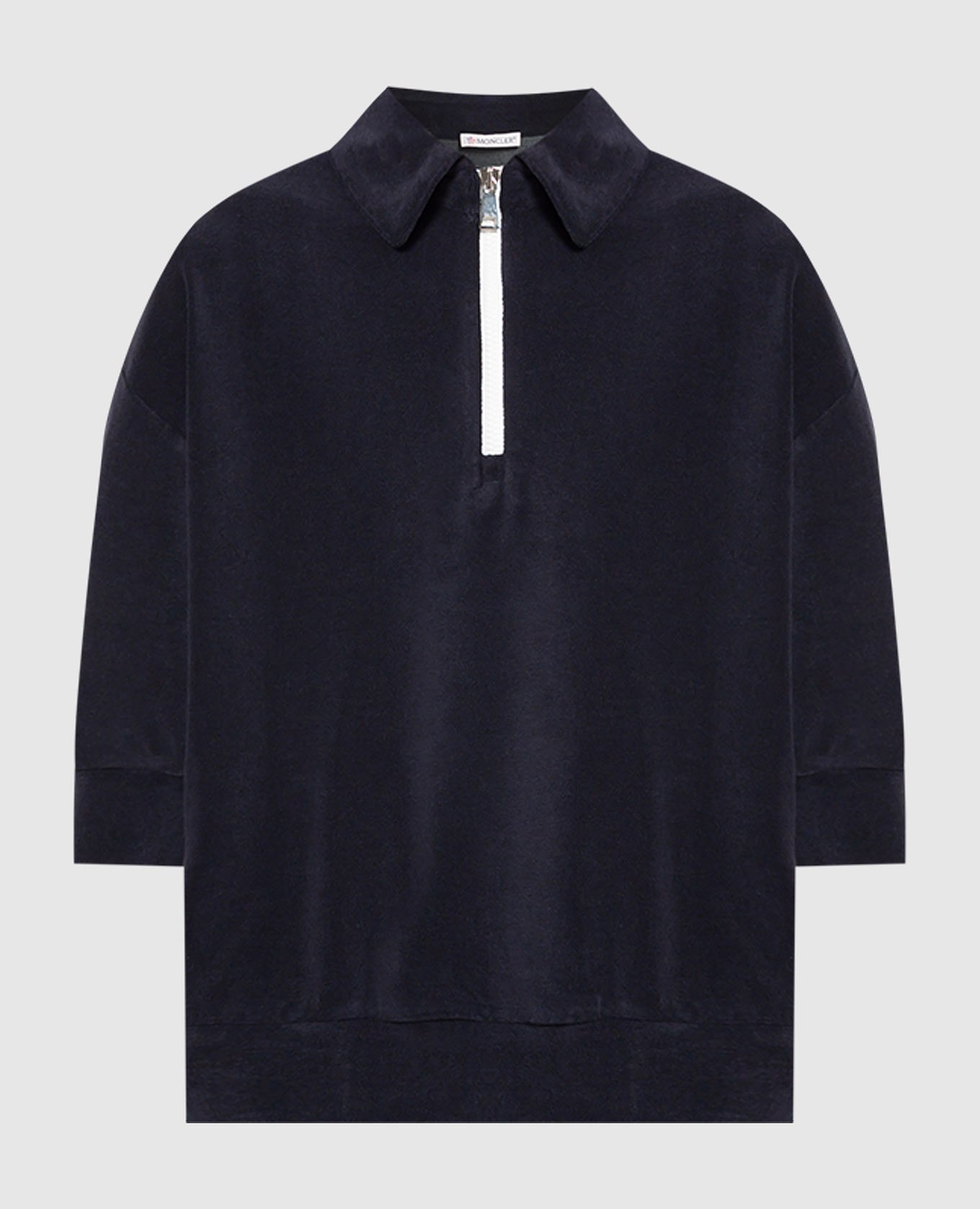 

Голубое поло с логотипом, Синий, Поло