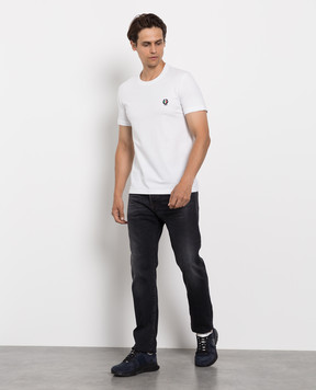 Dolce&Gabbana Белая  футболка с логотипом M8C03JFUECG