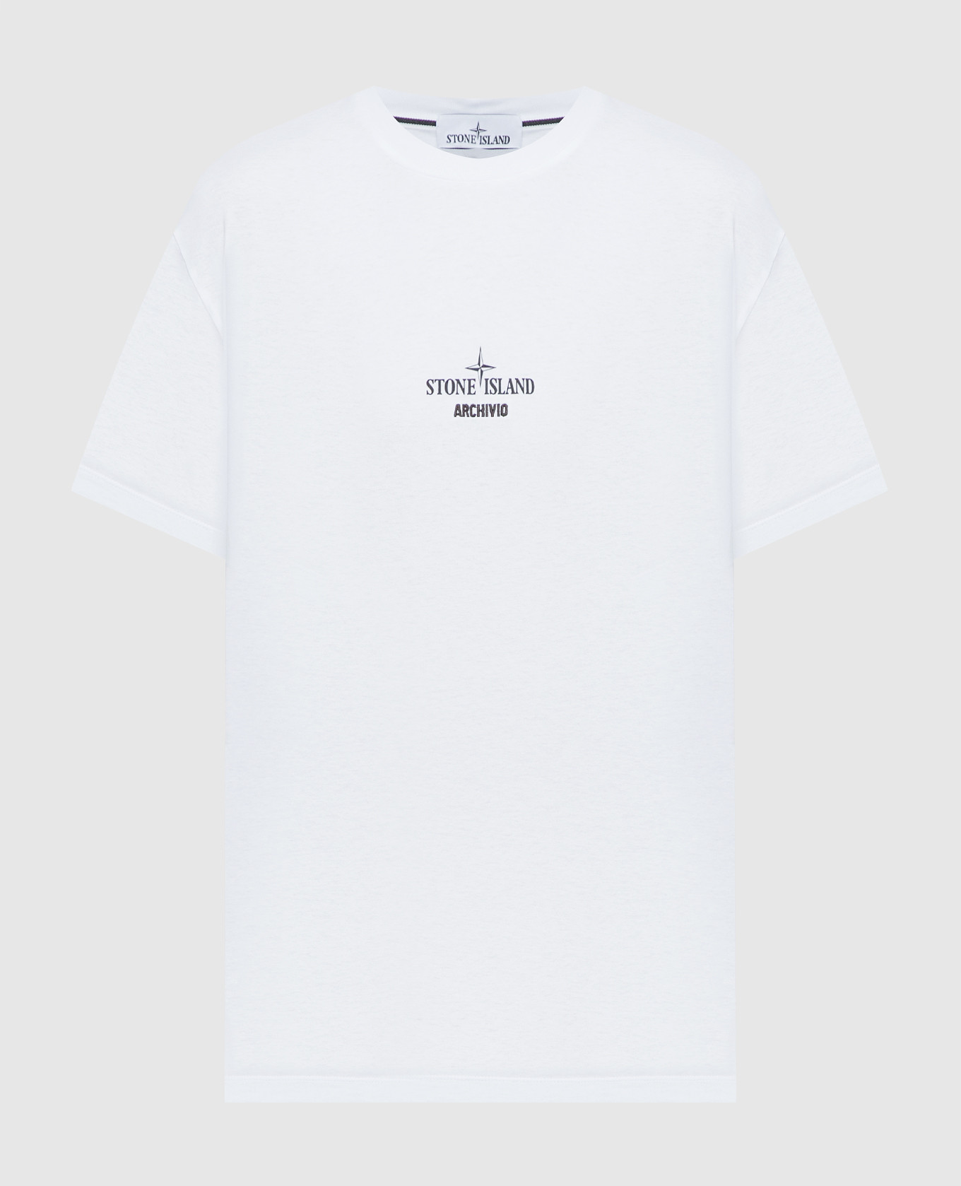 Weißes ARCHIVIO PROJECT T-Shirt mit Logo-Print