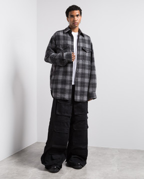 Vetements Черные джинсы-карго UE54PA180B